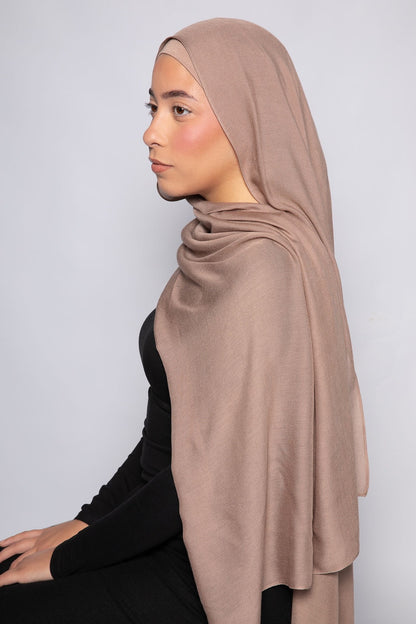 Truffle Hijab + Matching Cap